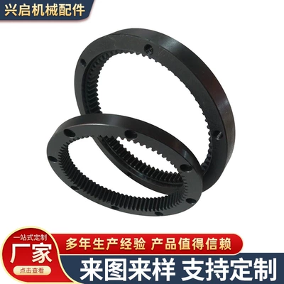 Non-Standard Toothed Rings, Toothed Ring Manufacturers, Large Toothed Rings, Mechanical Toothed Rings, Internal Toothed Rings, Support Customization According to Drawings and Samples (Diferensial dişli dəstləri)