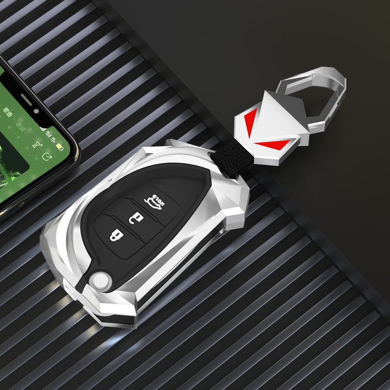 [업그레이드 + 발광 버튼] E 밝은 실버 + 빨간 눈 버튼