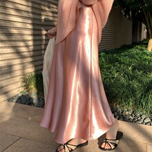 【清仓不退换】秀熙熙春季高腰半身裙重磅仿醋酸包臀裙子女85108