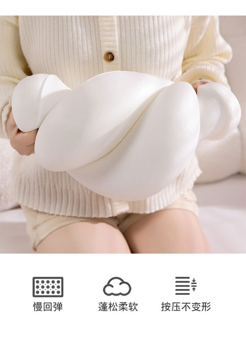 Ice Silk Cat Belly Pillow Memory Foam Pillow Summer Belly Pillow Cervical Spine Sleep Office Bed Pillow Cushion Pillow