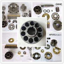 挖机液压泵行走马达回转马达泵胆配流盘柱塞九孔斜盘平面头配件