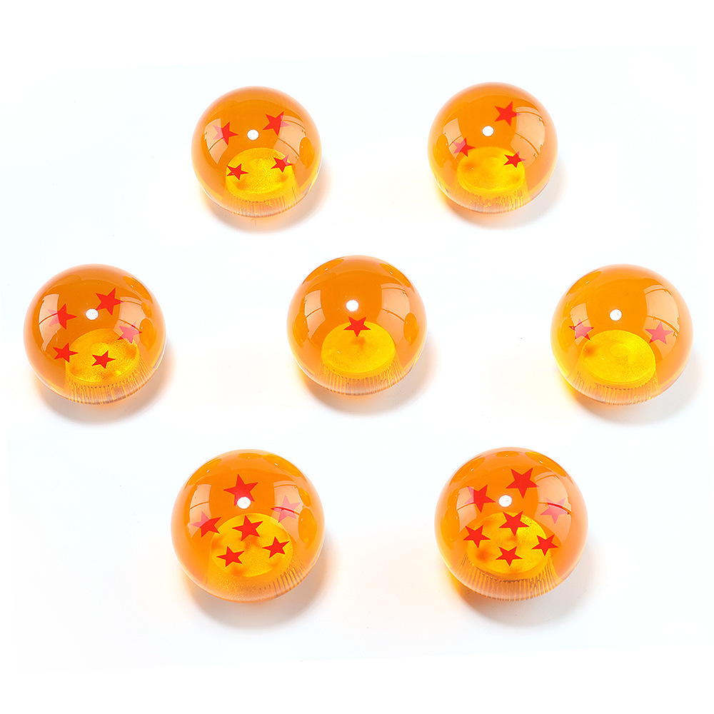 Cross-border hot-selling car modification accessories dragon ball gear head 1-7 star personalized gear head ball head wave stick head