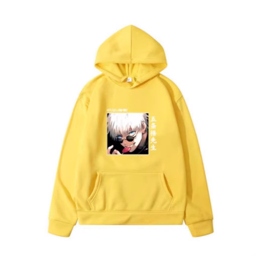 Jiu-Jitsu Cardigan-Men's and Women's Informal Clothing Sweater with Animation Print Design Fashion Y2K Winter 2024