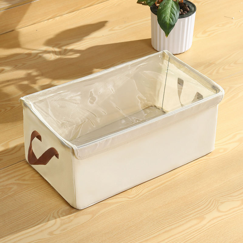 Caja de almacenamiento de ropa Cajón Grande suéter pantalones caja de almacenamiento armario plegable marco de acero caja de almacenamiento de ropa