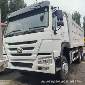 Afrikaya ixrac üçün işlənmiş Howo 6×4 Sinotruk ağır özüboşaldan, 371 at gücü