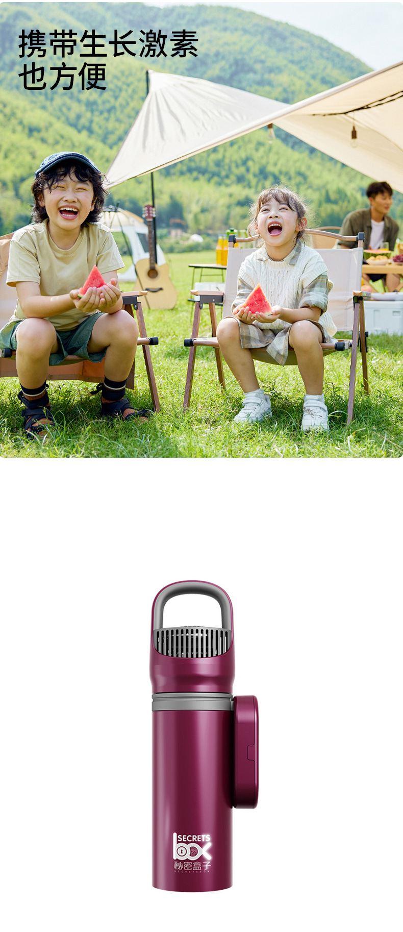 Portable Rechargeable Car-Mounted Small Refrigerator with Insulin Freezer