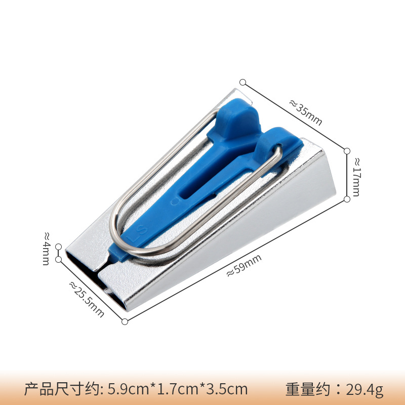 Flanqueador - 25 mm, azul (desnudo)
