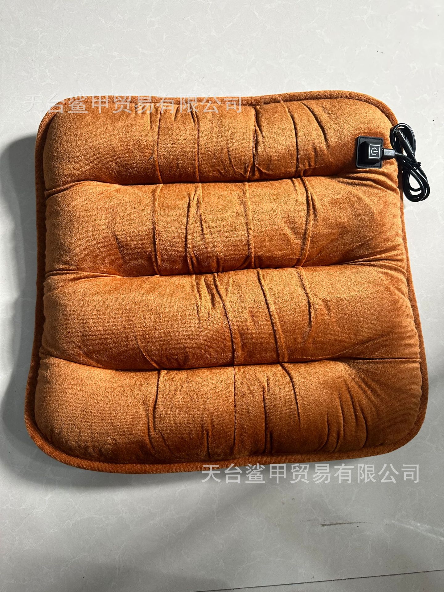Graphene Car Heated Seat Cushion USB Interface Winter Plush Seat Cushion Car Universal Warm Electric Heating Single Piece