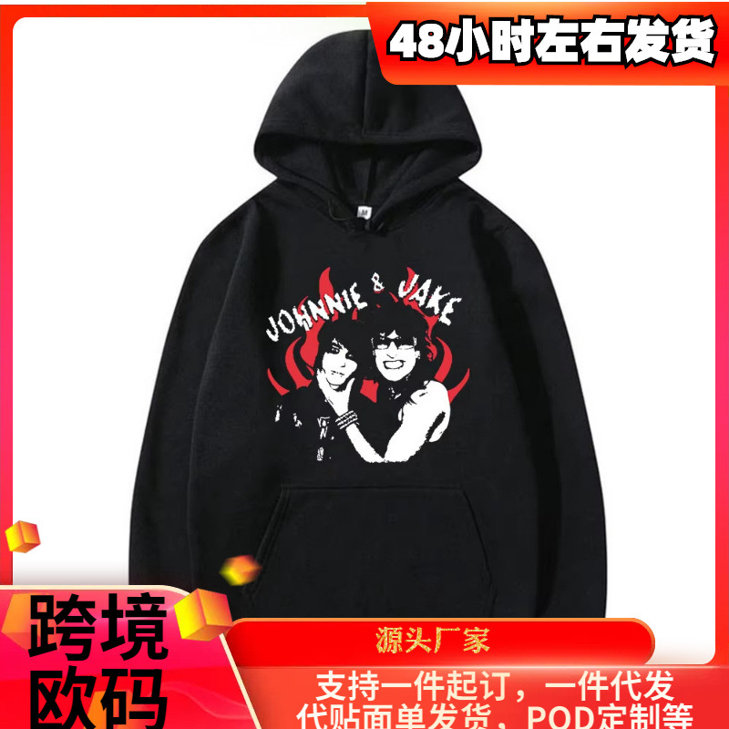 2025 New Jake Webber Johnnie Guilbert Hoodie Men's and Women's Clothing Fash Cotton