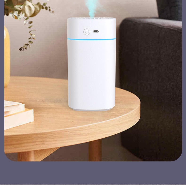 新款加湿器家用卧室大容量雾化器车载七彩氛围灯香薰喷雾礼品logo详情13