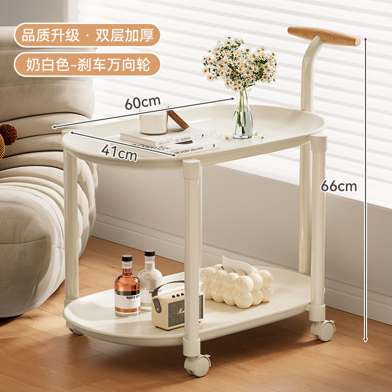 [메인 사진 핫 세일 - 품질 업그레이드 및 두꺼워짐] 밀키 화이트 - 브레이크 범용 휠