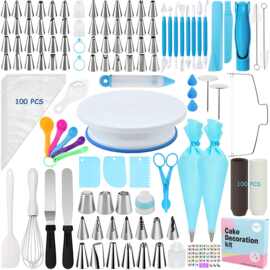 Cake Turntable Decorating Set 307蛋糕转台盘裱花套装跨境批发