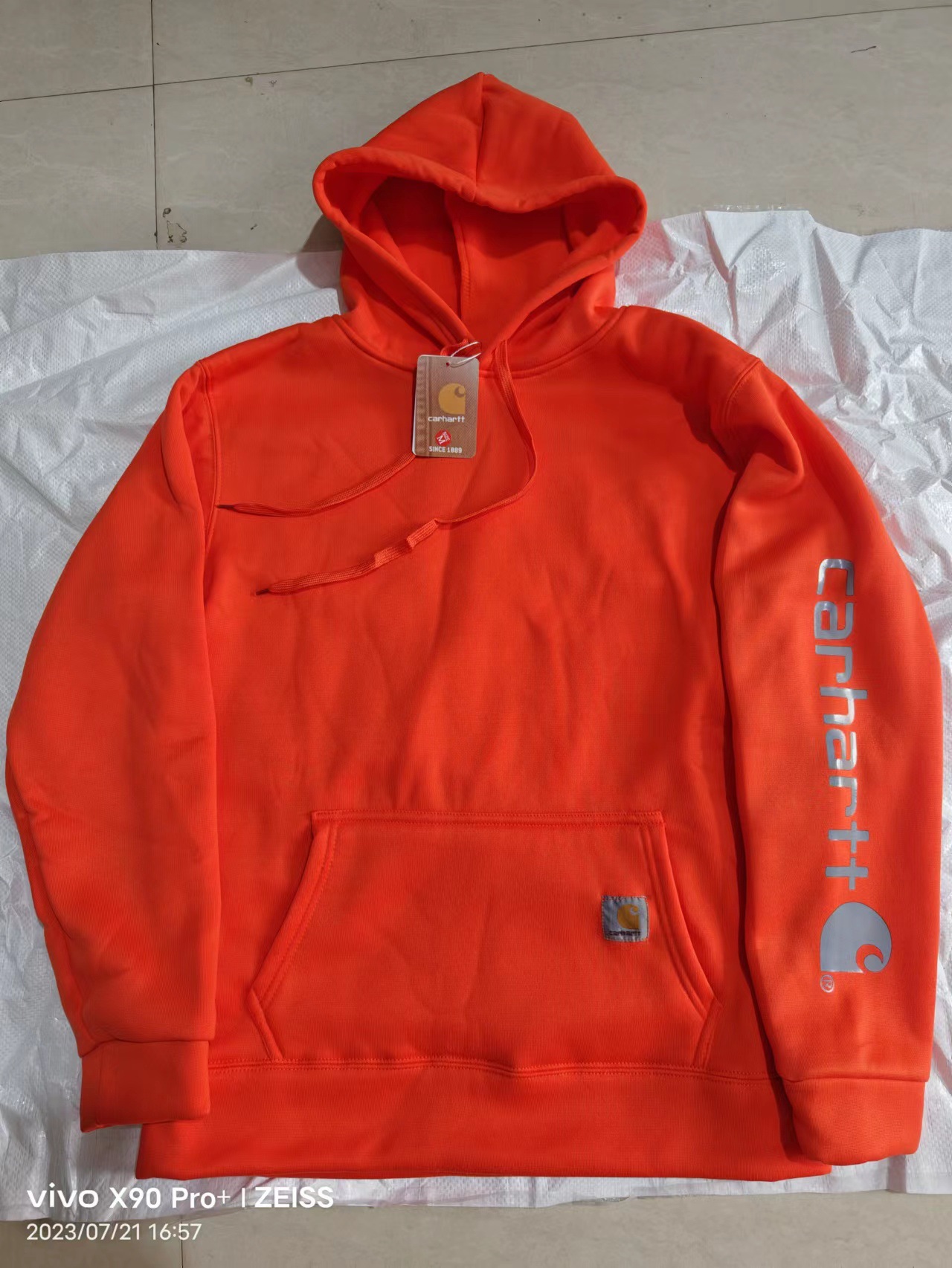 Sudadera con Capucha Carhartt de Moda Europea y Americana, Superventas en Amazon, para Hombre y Mujer, Venta al por Mayor del Fabricante