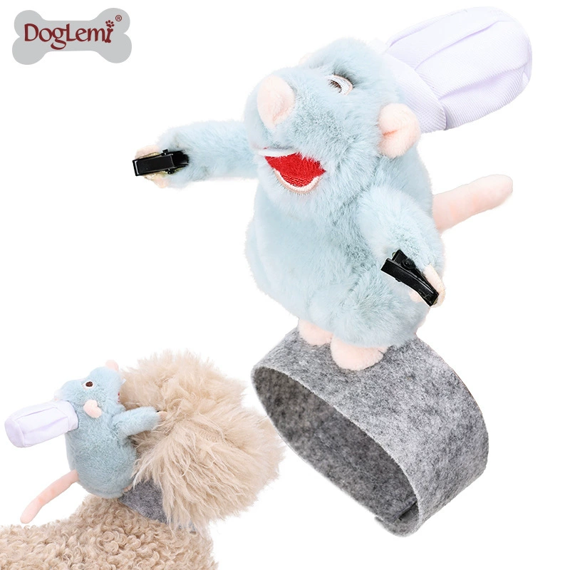 Хэллоуин ручной сшитый мышь головные уборы домашних животных Аксессуары Атмосфера Хэллоуин Кошка одеваются Домашние животные Преобразы Платье Одеваются