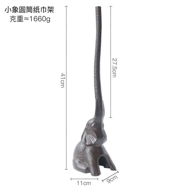クロスボーダーヨーロッパのレトロな鋳鉄の工芸の小鳥のティッシュの棚は客間の食卓の家庭用ラップの収納棚を並べます。|undefined