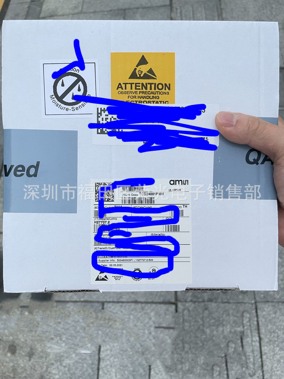 TCS34001FNM/TCS34001FN 封装：DFN-6 传感器  有需要可联系