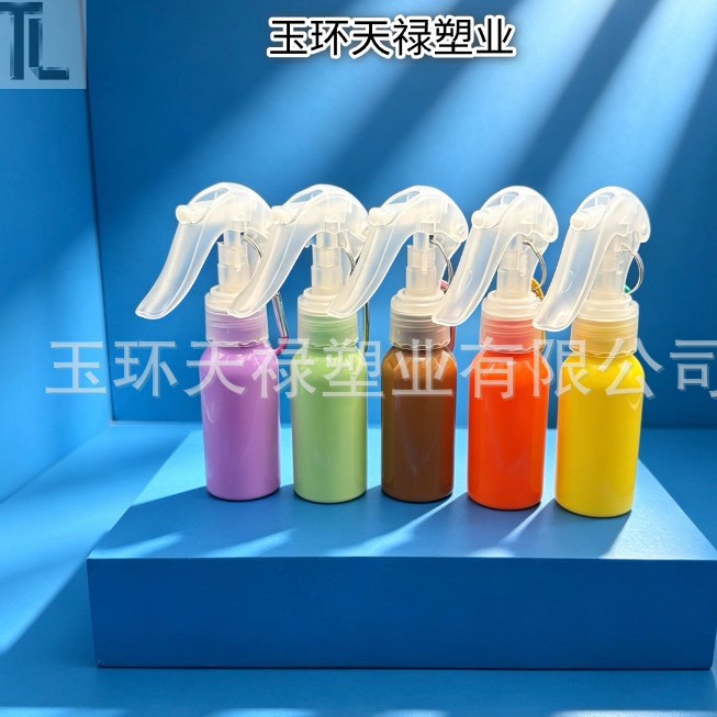 厂家批发PET塑料瓶挂钩瓶 小样瓶  分装便携瓶