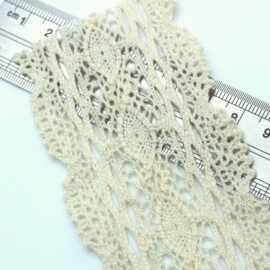 现货棉线镂空花边 DIY服装辅料窗帘裙边布艺材料棉线花边