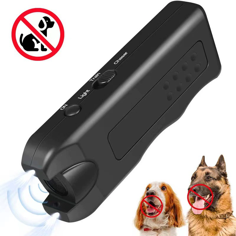 Новый портативный ультразвуковой отпугиватель кошек и собак для трансграничной торговли, универсальное устройство для отпугивания и дрессировки крупных собак, предотвращающее лая.