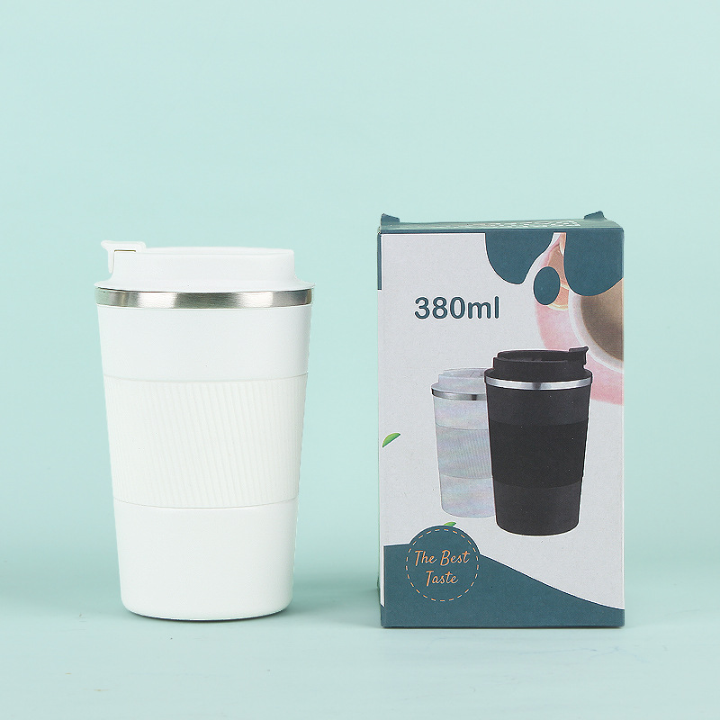 Taza de vacío de café de segunda generación de acero inoxidable 304 simple gran capacidad portátil al aire libre para hombres y mujeres taza portátil de oficina en stock