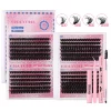 DIY-JMS-045+pink double-headed adhesive + double-headed brush + tweezers + glue removal solution