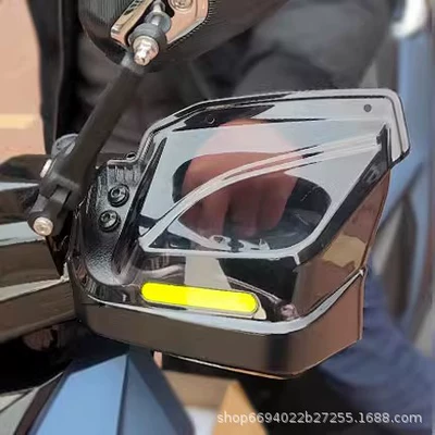 Scooter handle windshield cover drop-resistant windproof rain-proof Four Seasons universal motorcycle electric car windshield (Motorcycle Safety Supplies)