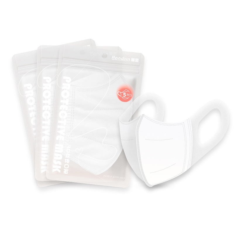 Máscara de protección estereoscópica para adultos (blanco)
