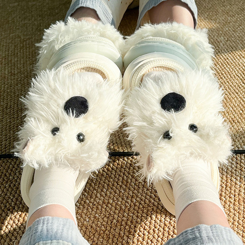 Western Highland Messy Puppy Linen Slippers for Men - New Model, Four Seasons Universal, Indoor Home Use, Couple Cotton Linen Women
