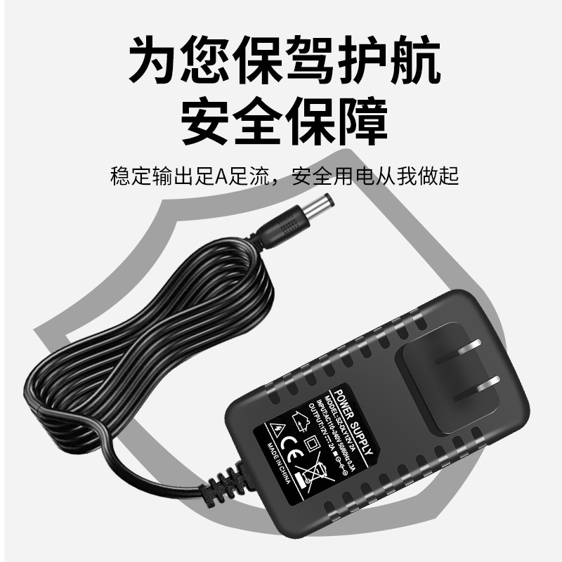 5v6 v9v15v24v12v1 a2aスイッチ電源アダプタ充電器監視LEDランプスタンド付き化粧鏡|undefined