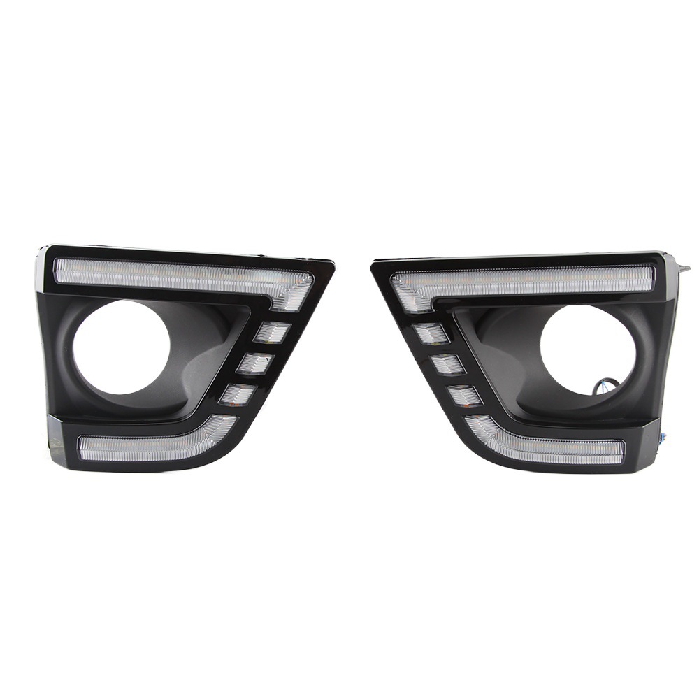 Adecuado para 14-17 Toyota Corolla LED Luz de circulación diurna Carolina Luz de circulación diurna Blanco