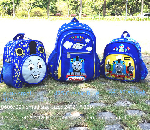 Cartoon School Bag Thomas THOMAS Train Engine Baby Small Class Student Thomas Children Kindergarten Backpack