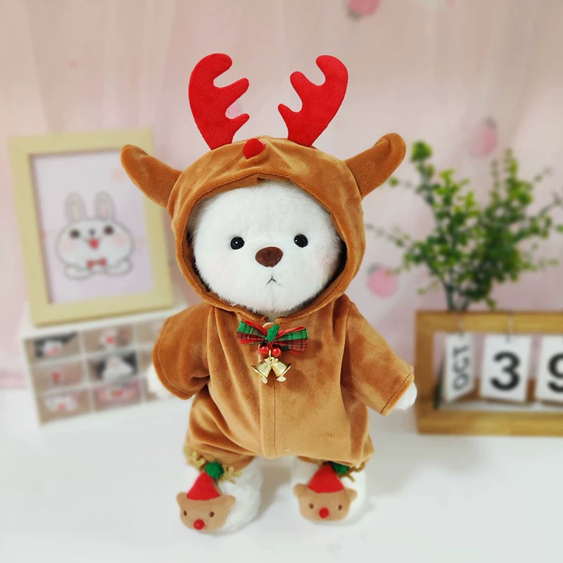 Plush doll, Christmas set, 30cm