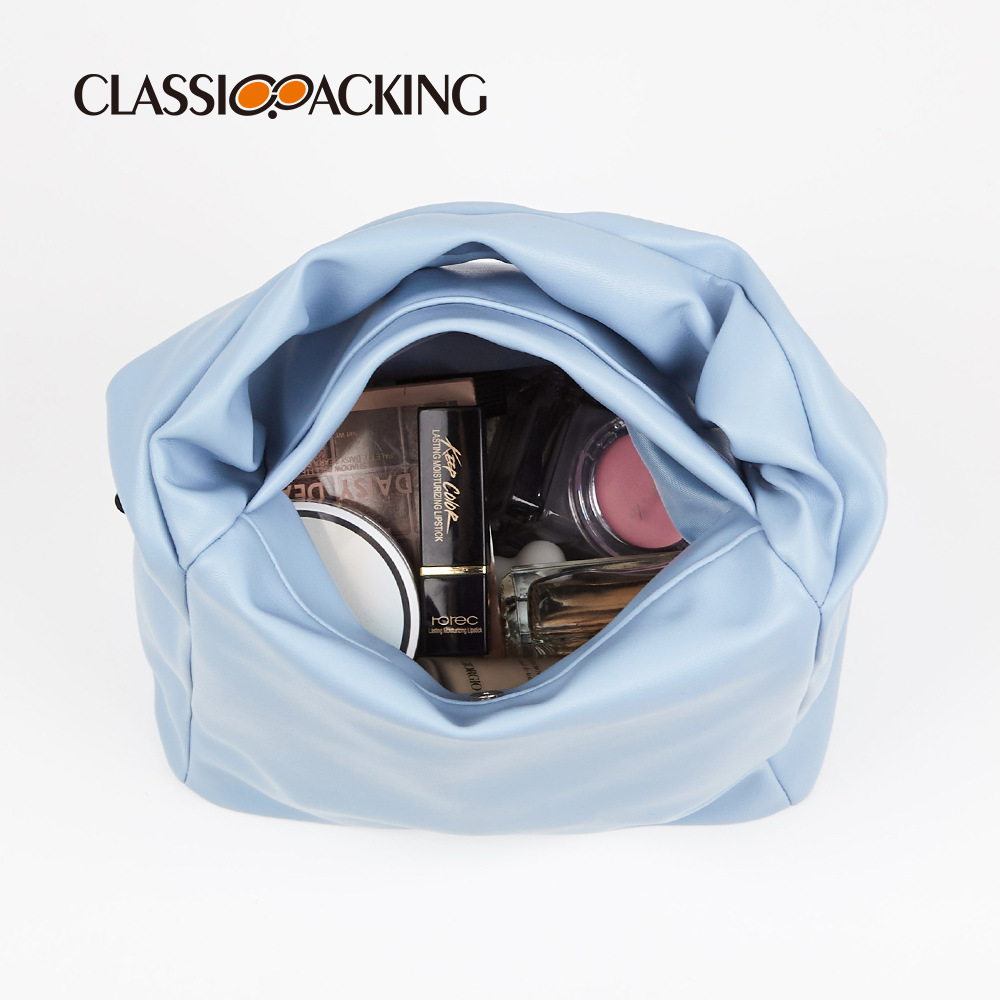 Fábrica al por mayor de gran capacidad bolsa de cosméticos simple moda bolso de las mujeres impermeable portátil cuidado de la piel bolsa de almacenamiento