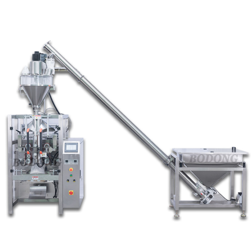 Máquina de envasado de polvo químico Máquina de envasado de polvo de cemento Máquina de envasado vertical de polvo