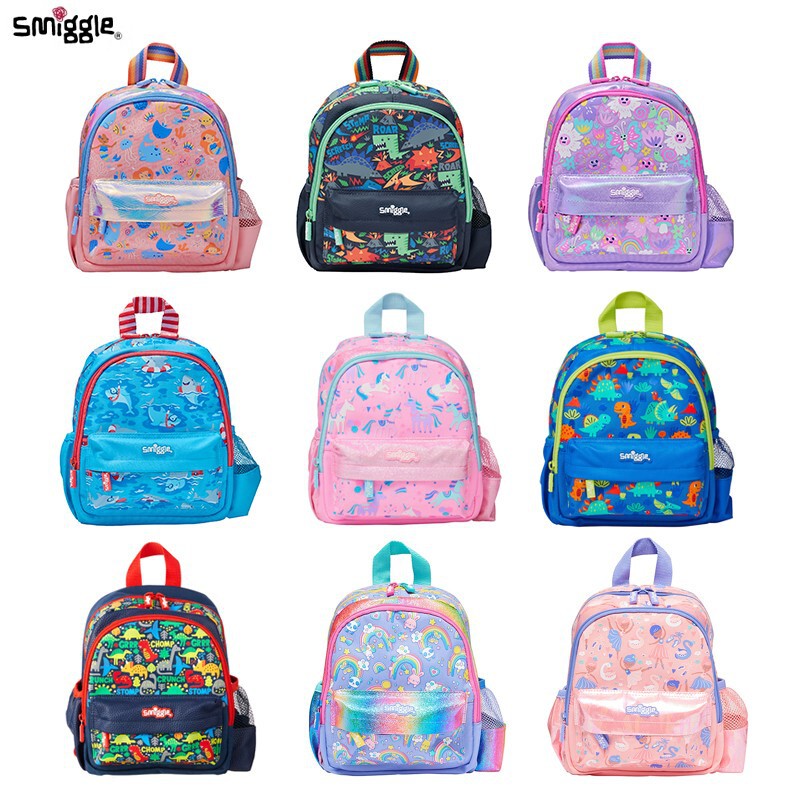 Australia smiggle kindergarten small schoolbag backpack backpack toddler 1-3 years old baby small class bag