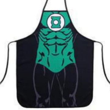 Personalidad divertida delantal creativo músculo hombres bikini serie dibujos animados pareja delantal fábrica al por mayor de Corea delantal