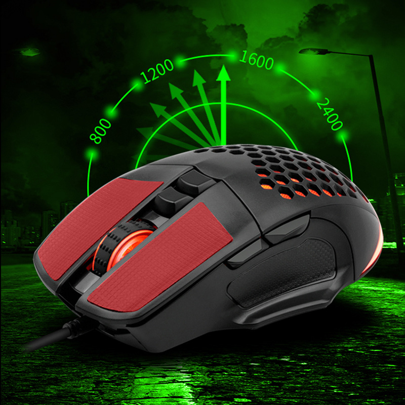 luminescence mouse game mouse reverent mouse Wired RGB mouse Lightweight mouse Cross border Electricity supplier