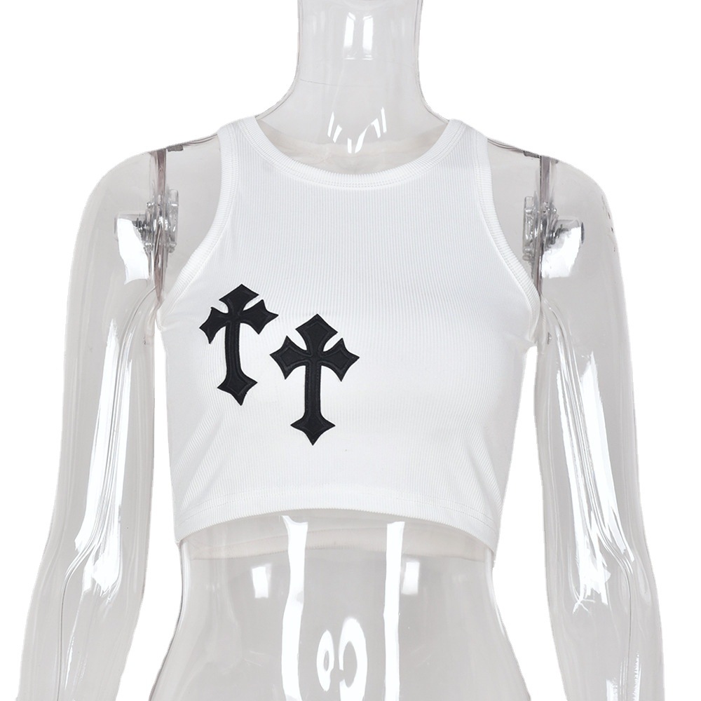 6322TL Nazada Express cross-border for spring 2022 new European and American style sexy decal vest top women