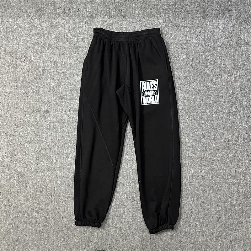 Midea graffiti letra impresión conjunto de camisa con capuz suelta pantalones casuales para hombre