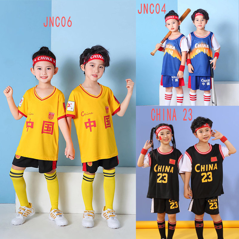 Manufacturer Wholesale Primary School Basketball Uniform Suit Men's Breathable Fake Two-Piece Sleeve Kindergarten Girls Performance Basketball Uniform