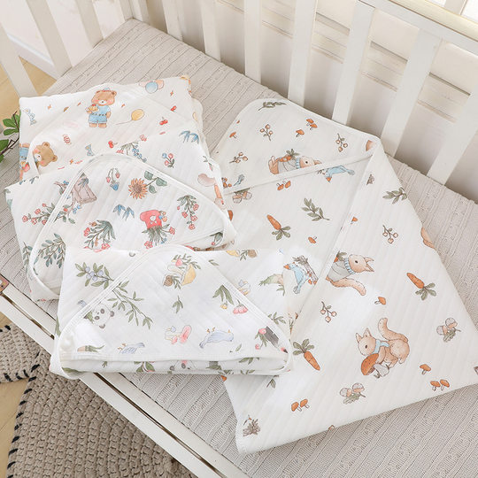 Wholesale Newborn Baby Gauze Cushion Four Seasons Air Layer Newborn Cushion Anti-startling Baby Cushion Cushion Cushion