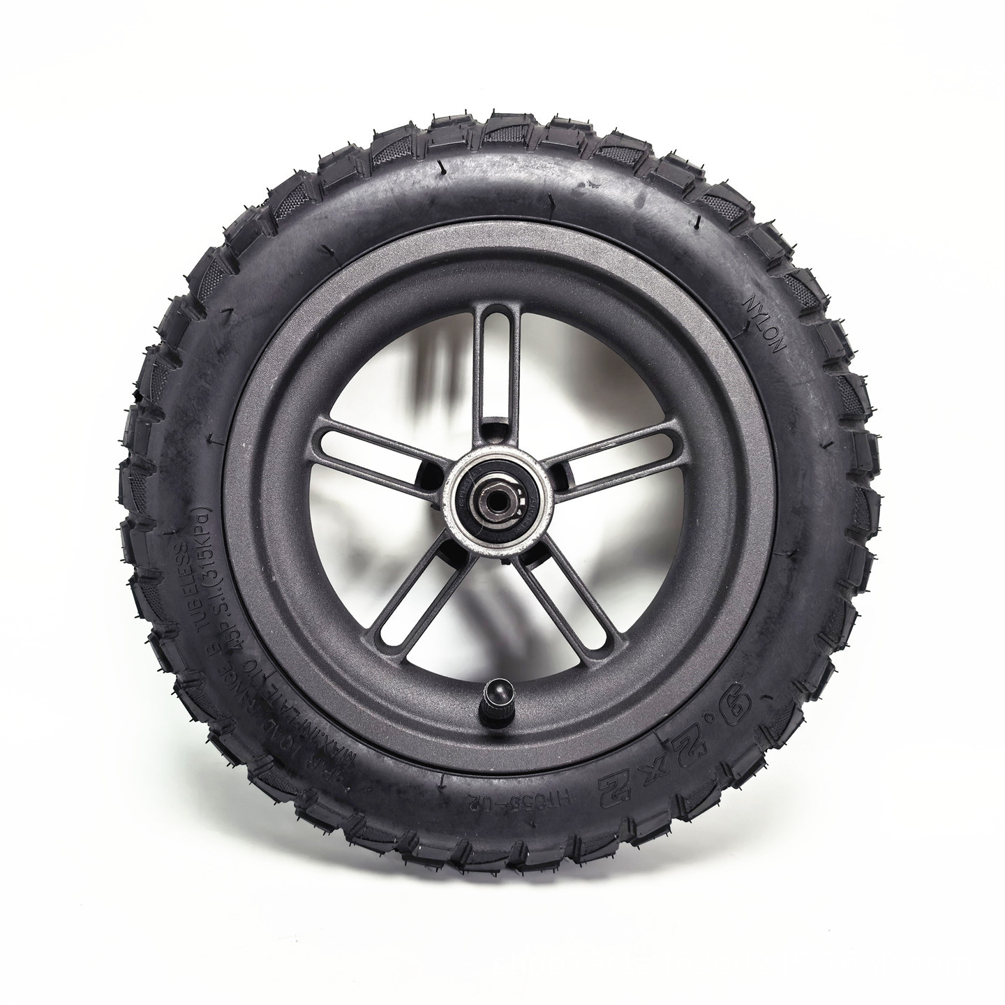 Xiaomi electric scooter enlarged inflatable tire rear wheel assembly 9.2x2 off-road vacuum tire wheel inner and outer tire set