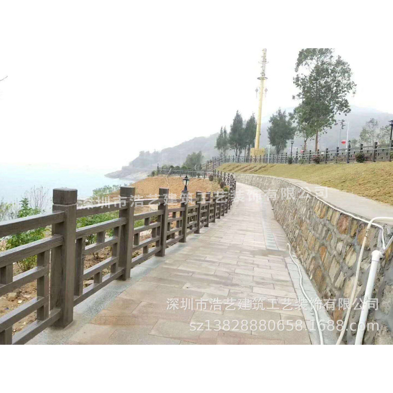 Factory direct sales garden imitation wood railings imitation wood…