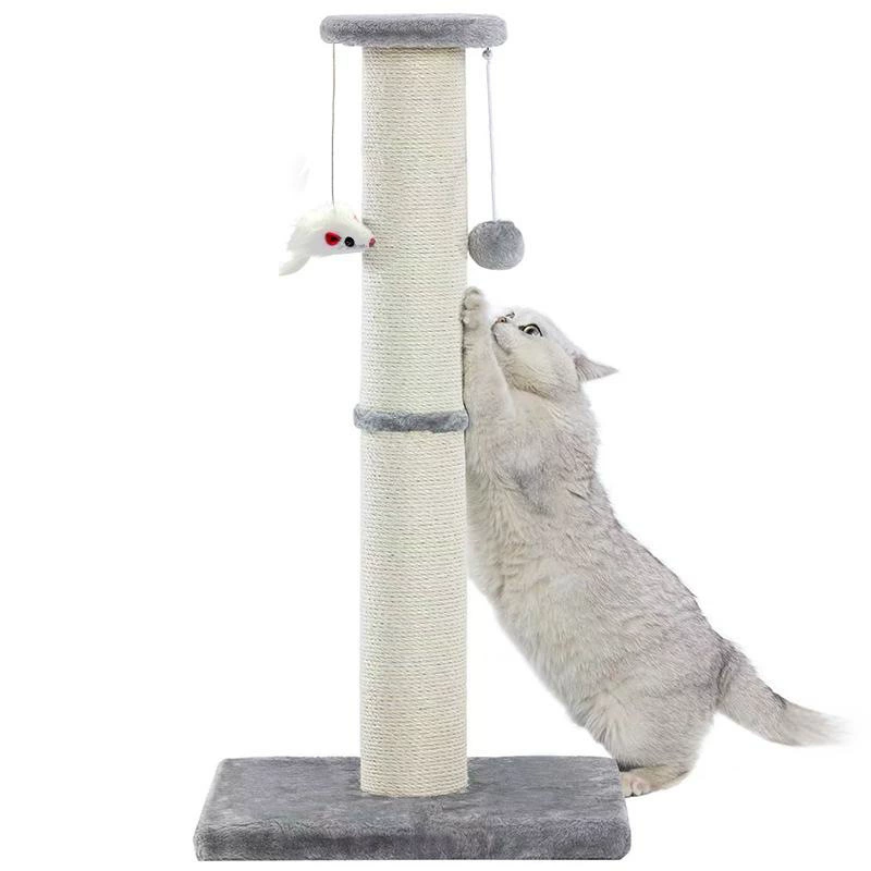 Внешняя торговля Оптовая игрушка кошачий скалолазание сизаль материал кошачий захват кошачий покров вертикальный кошачий столб