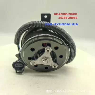 253286-2H051/25386-2H050 Car Cooling Fan Motor Condenser Electronic Fan Motor Radiator (Fan)