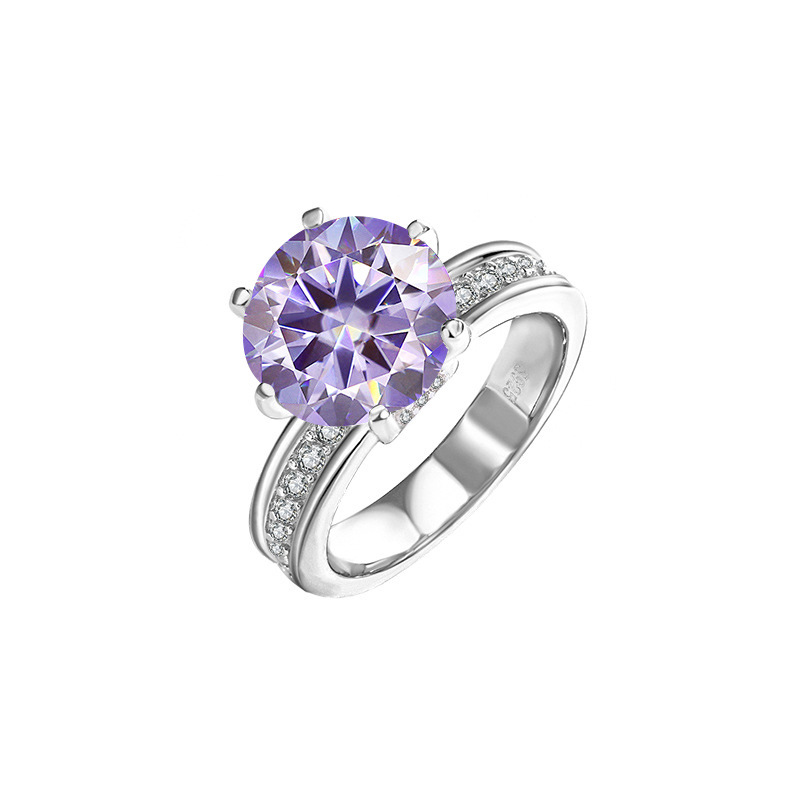 Anillo de diamante de 5 quilates de diamante al por mayor