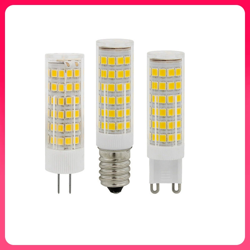 LED pin 220V plug-in bulb ∴G4 lamp bead bulb 5W light source no frequency three high brightness G9 no stroboscopic energy-saving flash E18