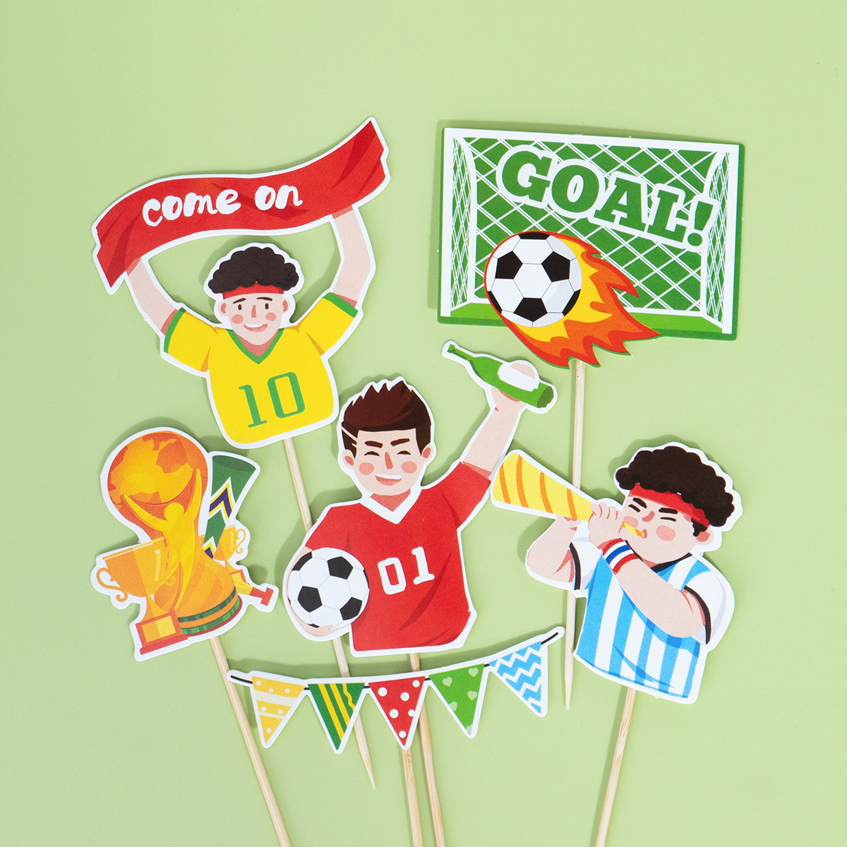 Ensemble de carnaval pour les fans de la Coupe du monde