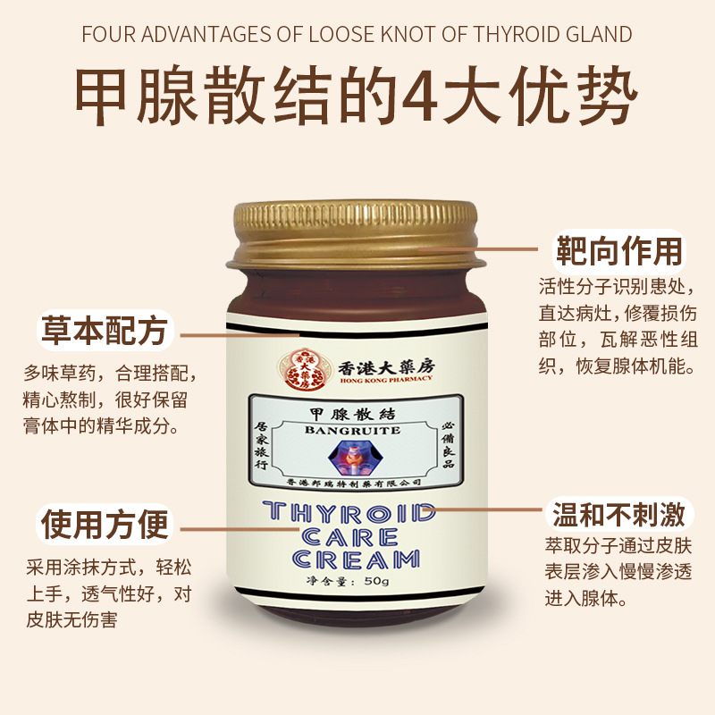 甲腺散結保健膏 脖子疼痛頸部粗大甲腺腫痛淋巴散結消散膏 批發