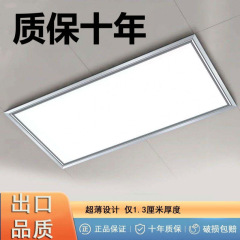 一体型天井 LED ライト 300*600 キッチンライト浴室埋め込み長方形シーリングライトバックルプレートライト